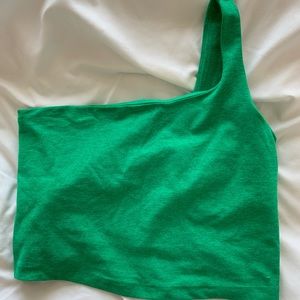 Beyond yoga spacedye one shoulder drop